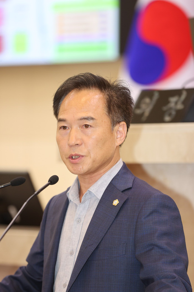 5분 자유발언 / 전주형 의원 (포항시의회 제공)