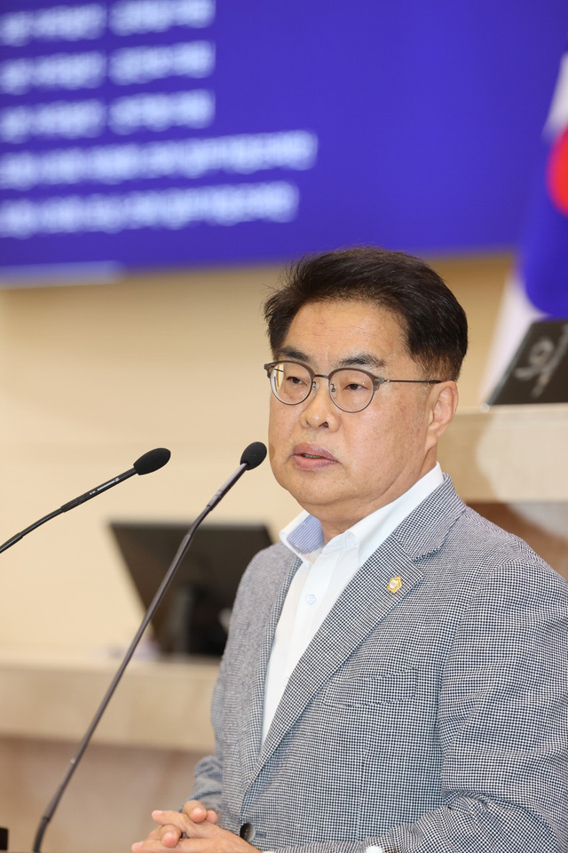 의사진행발언 / 박칠용 의원 (포항시의회 제공)