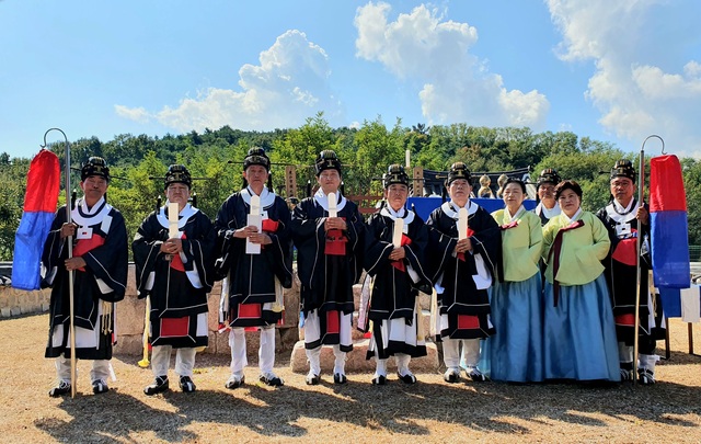 ‘제35회 갑진년 경산시 사직제(社稷祭)’ 행사 모습.