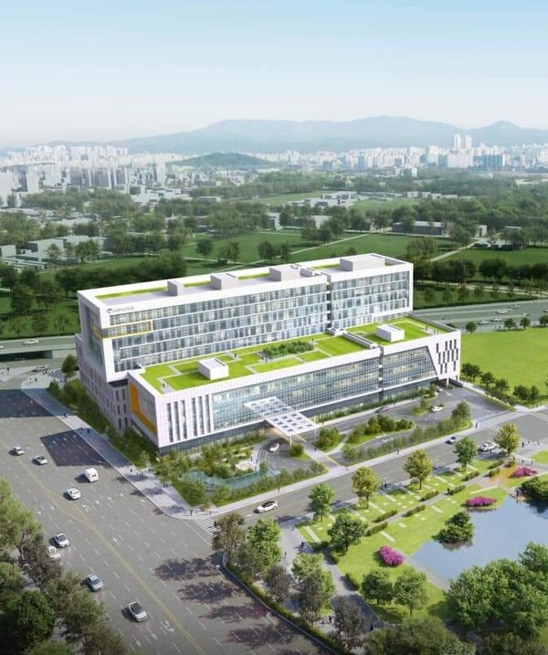 덕산병원 조감도. 