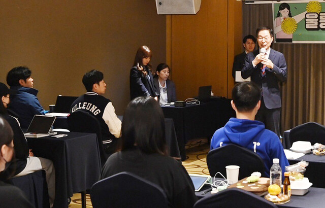 임종식 도교육감 울릉고 수험생 격려./경북도교육청