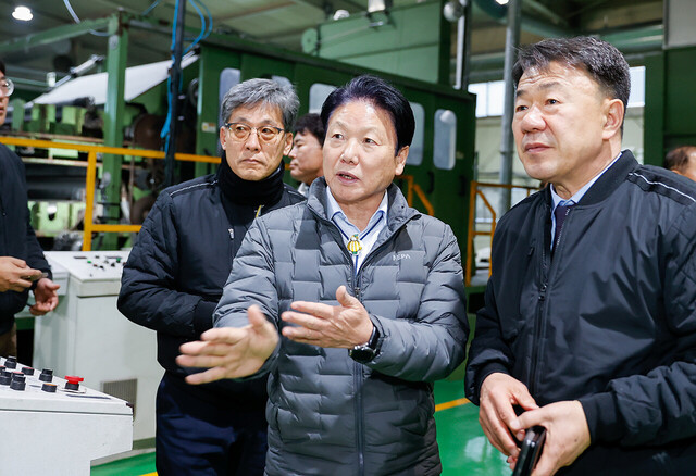 민생 경제 회복에  최선을 다하겠다고 약속한 이병환 성주군수.