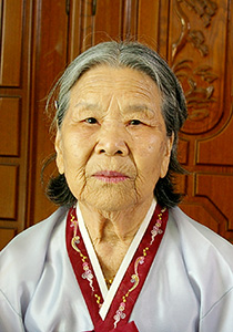 흥해농요의 살아 있는 전설 김선이 선생.