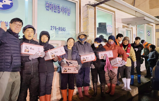 구룡포 수협과 함께 개최한 캠페인. /포항지사