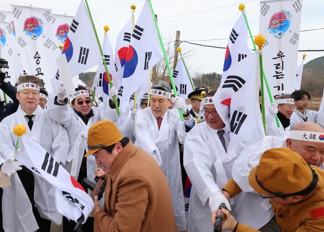 3.1만세운동 재현 퍼포먼스 /포항시청 제공