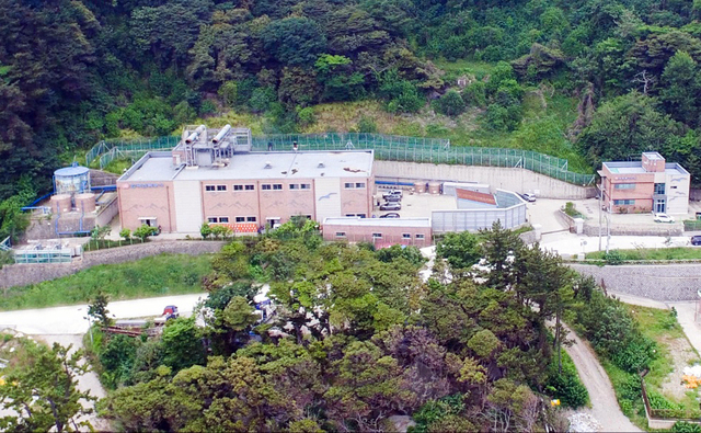 울릉도 서면 남양 내연발전소./김두한 기자 