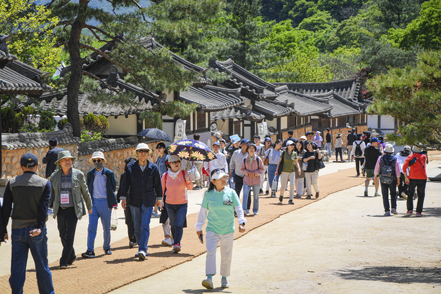 문경새재 오픈 세트장 모습.  /문경시 제공