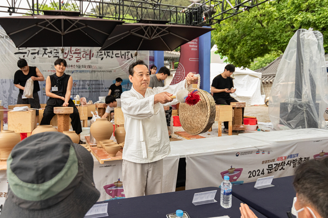 발물레 경진대회 모습.