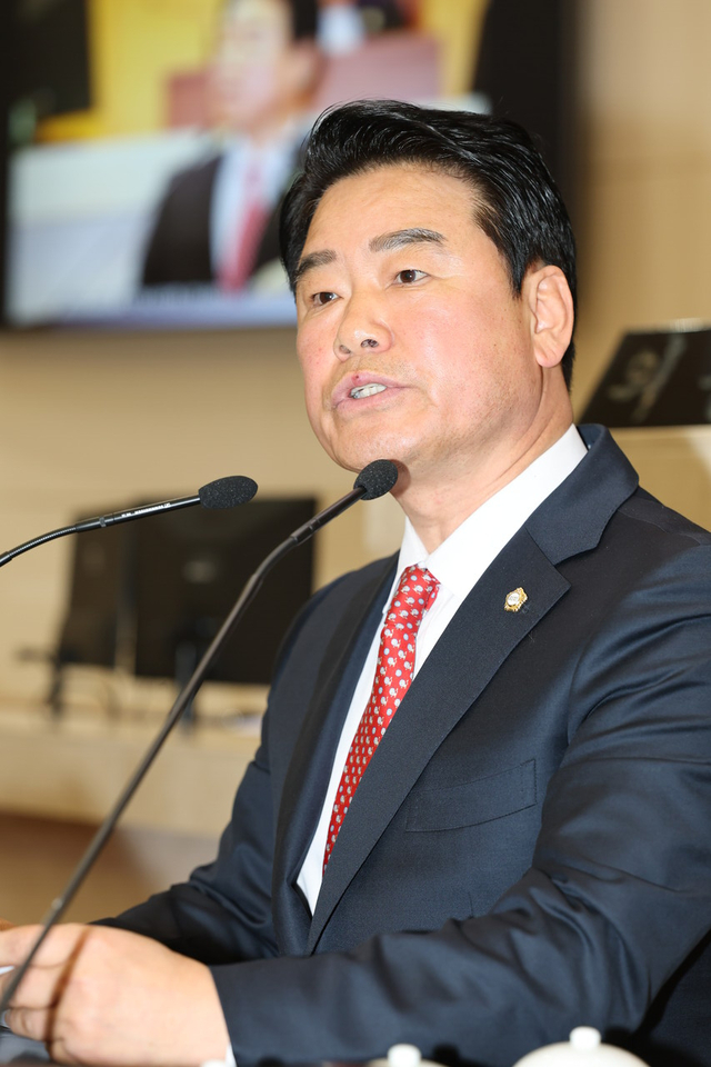 안병국 시의원 5분자유발언하는 모습 /포항시의회 제공