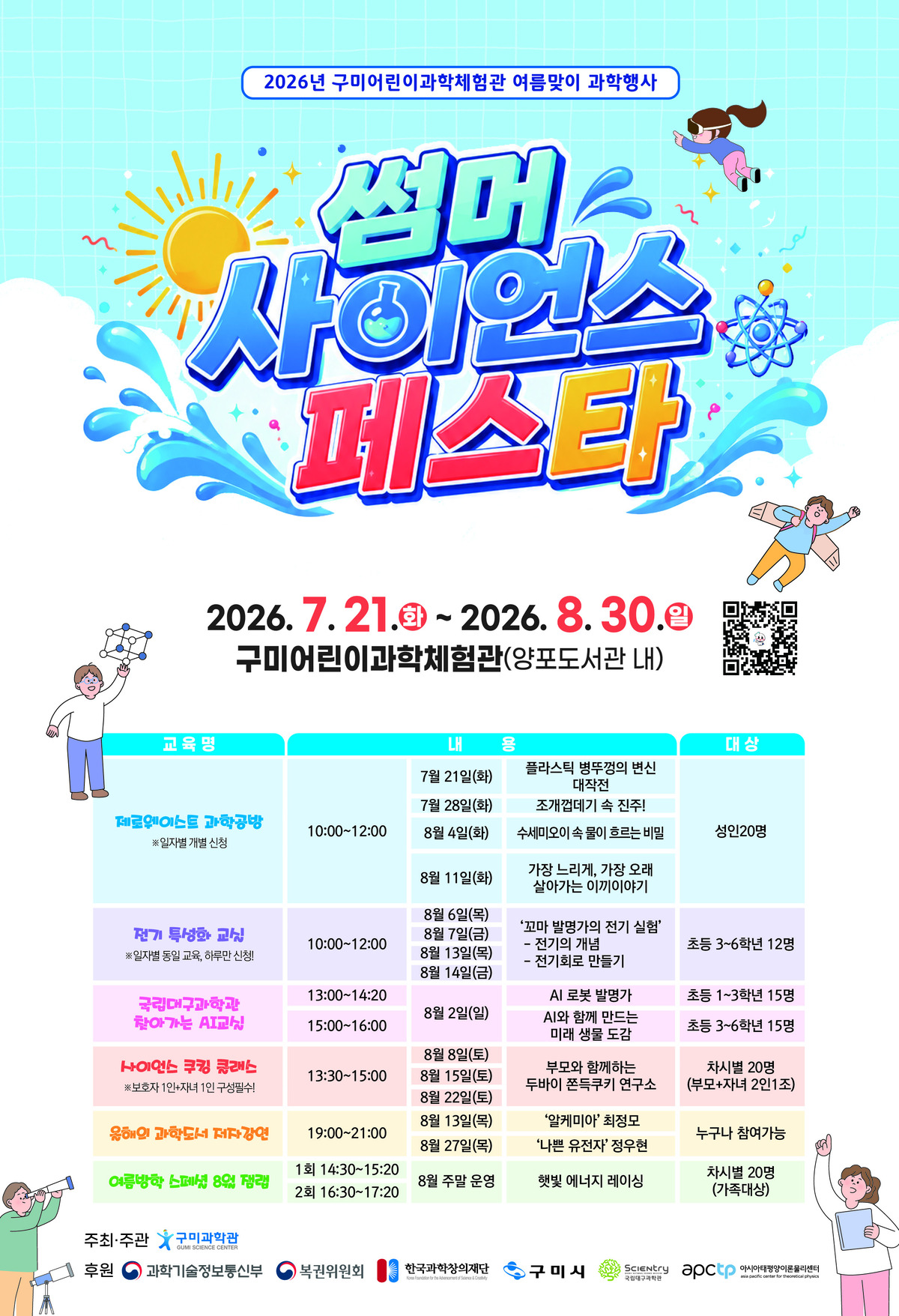 AI부터 태양광차까지…구미<b>과학관</b> 여름축제