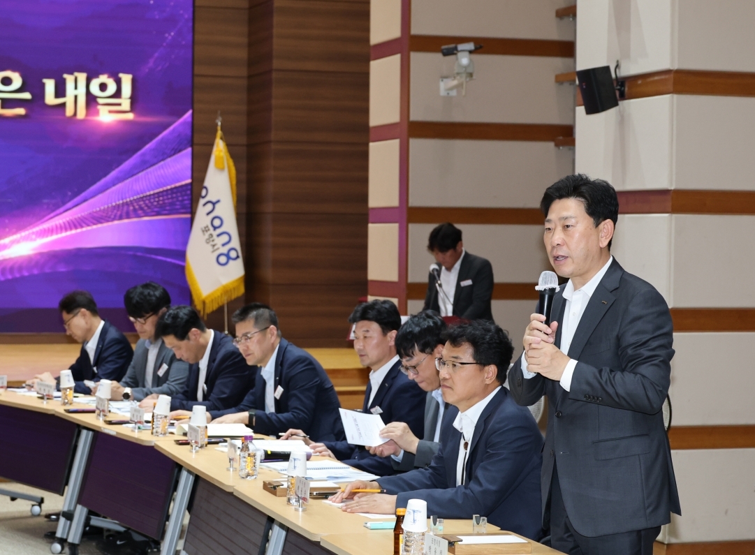 화상센터·시골버스...포항시, 도의원 손잡고 도비 317억원 뛴다 - 뉴스 썸네일 이미지